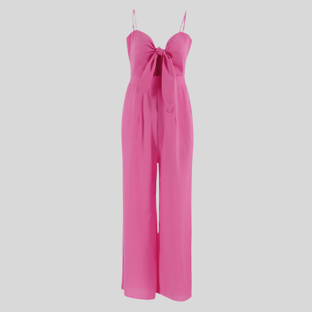 Women’s Casual Wide-Leg Jumpsuit - Infinite Avenue