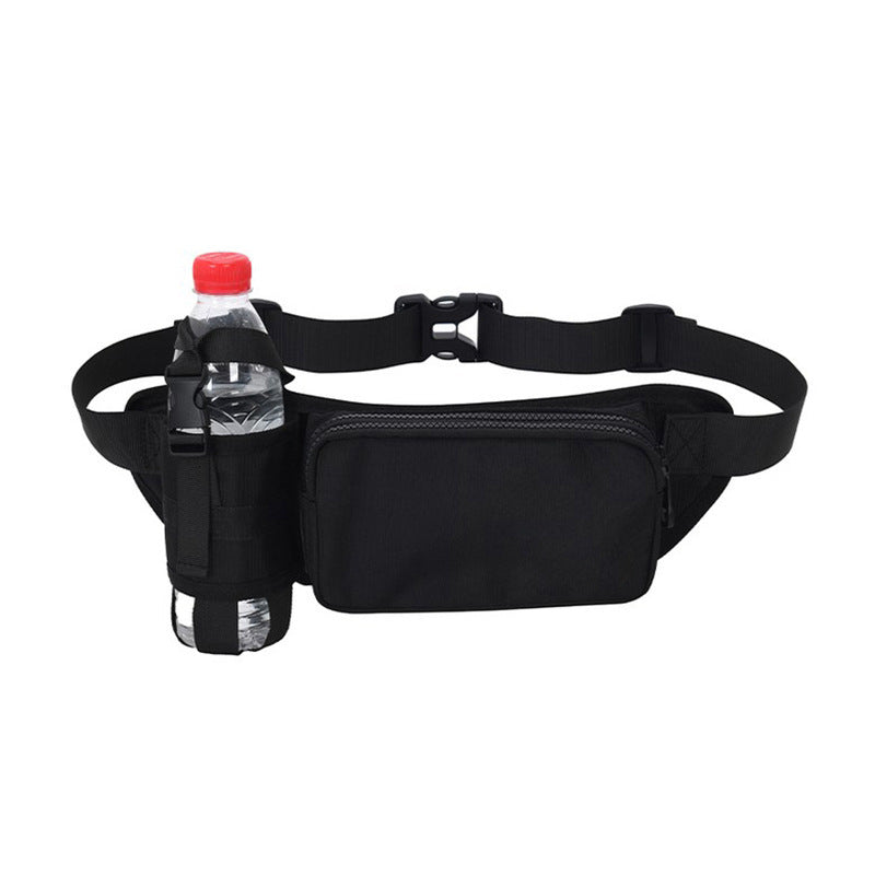 Sports Waterproof Waist Bag Large Capacity Portable Waist Pack Black Infinite Avenue