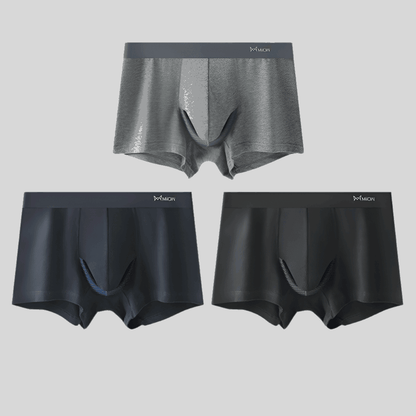 Men's Summer Pure Cotton Texture Boxer Shorts - Infinite Avenue