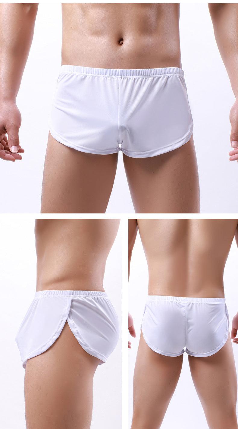 Men’s Silky Sports Underwear Shorts with Round Edge - Infinite Avenue