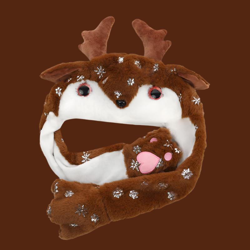 Movable Christmas Hat – Cute Santa, Snowman & Elk Infinite Avenue