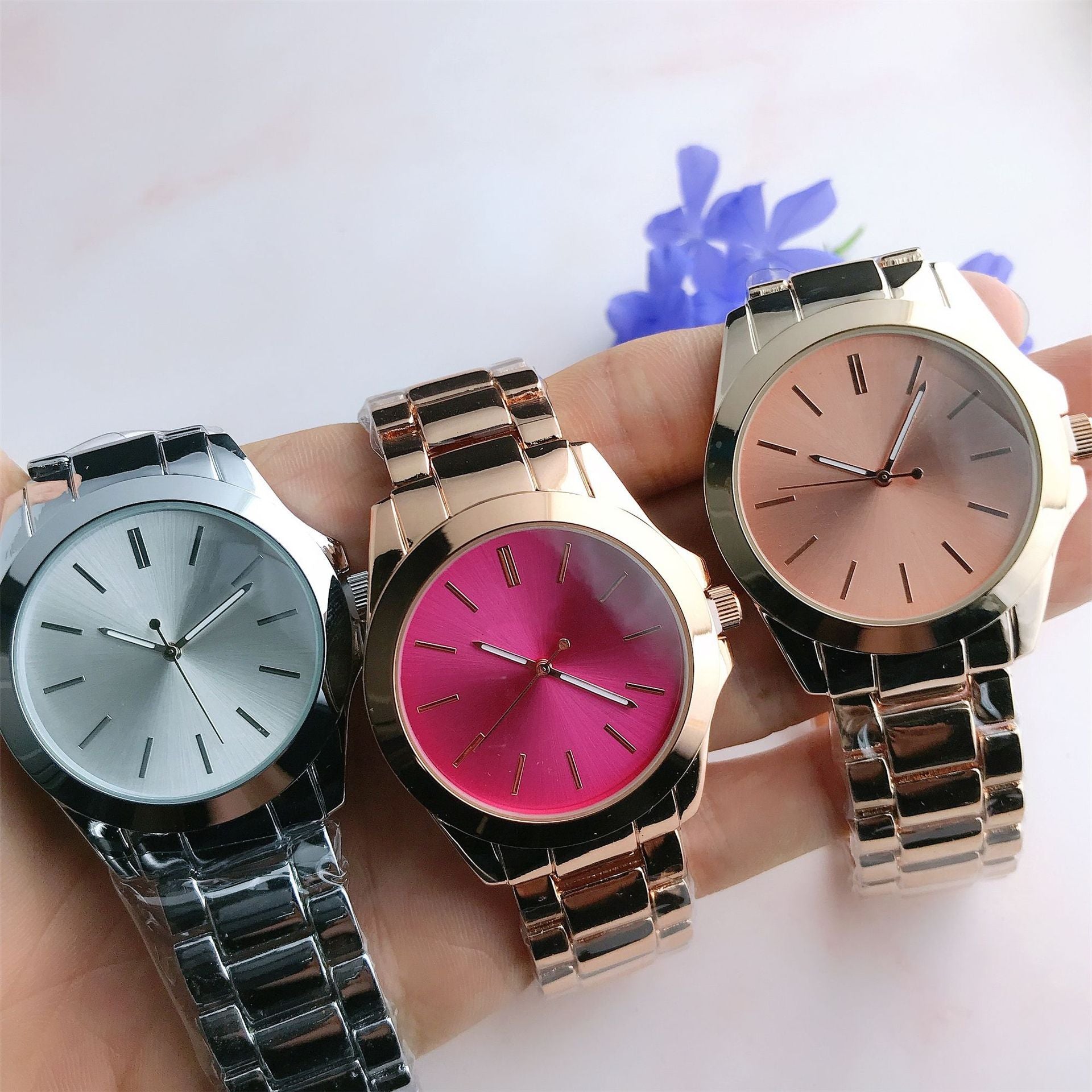 Casual Elegance And Creativity Quartz Wrist Watch Male And Female Matching Style Korean Simple Infinite Avenue