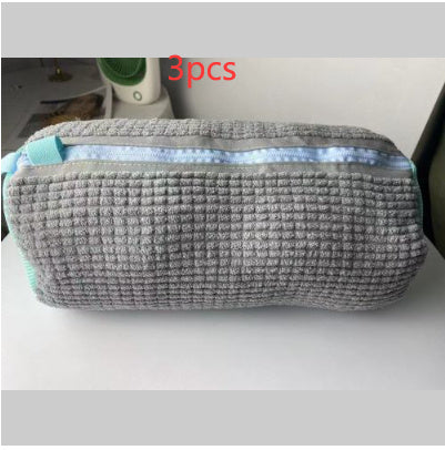 Reusable Zippered Shoe Laundry Bag – For Sneakers & Tennis Shoes Grey 39x19CM 3PCS Infinite Avenue