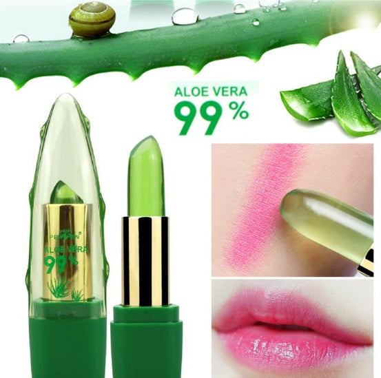 Aloe Vera Color-Changing Lipstick Gloss – Moisturizing Lip Care Infinite Avenue