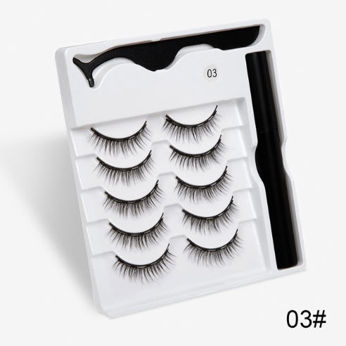 Fashion Magnetic False Eyelashes 5pc 02 Infinite Avenue