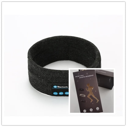 Wireless Bluetooth-compatible Headband Outdoor Fitness Yoga Headband Dark Grey1 with box Infinite Avenue