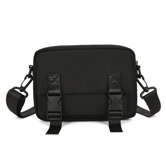 Retro Waterproof Universal Satchel Crossbody Bag Black Infinite Avenue