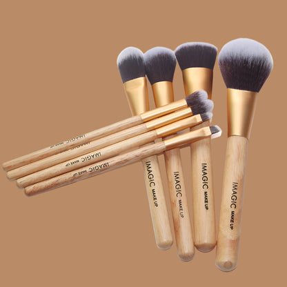 8-Piece Multi-Purpose Makeup Brush Set Infinite Avenue