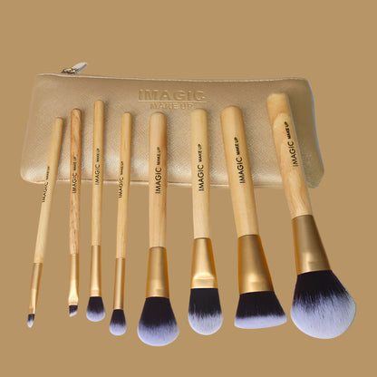 8-Piece Multi-Purpose Makeup Brush Set Infinite Avenue