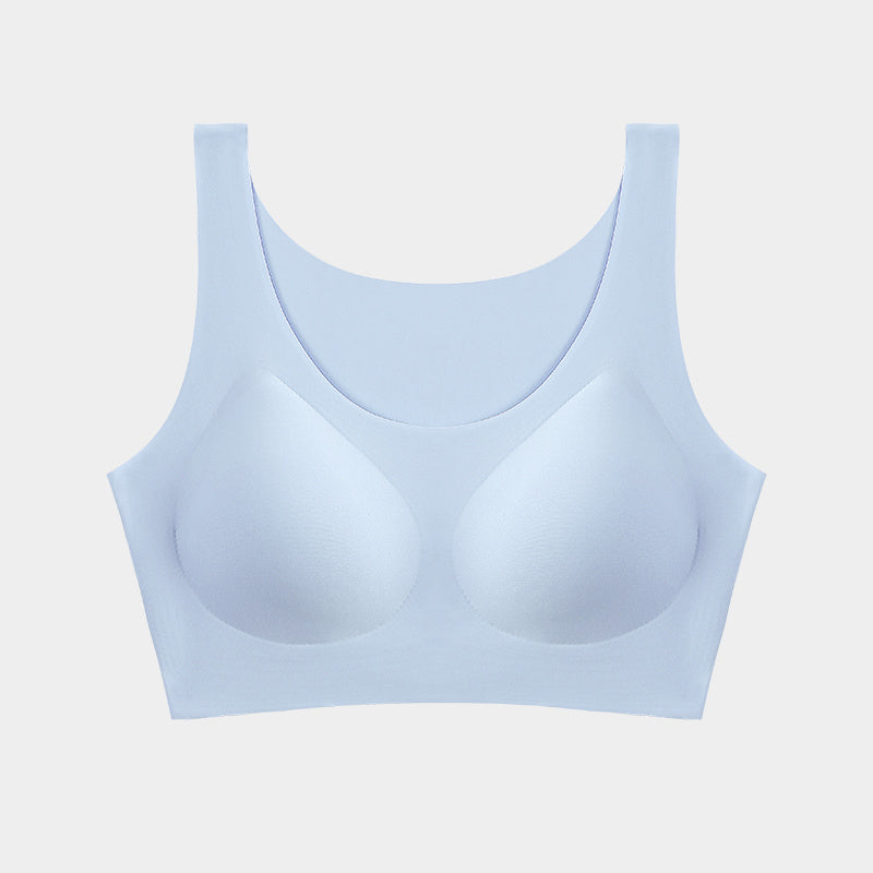 Traceless Underwear For Women Without Rims Beauty Vest Sleep Sports Huddled Bra