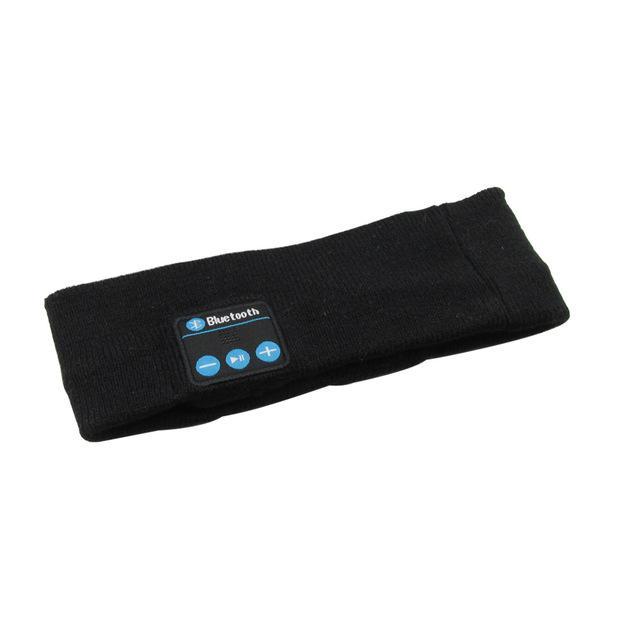 Wireless Bluetooth-compatible Headband Outdoor Fitness Yoga Headband Black1 Infinite Avenue