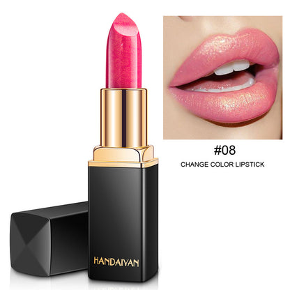 Metallic Pearlescent Color-Changing Lipstick 8 style Infinite Avenue