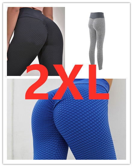 Plaid Leggings Fitness Yoga Pants Women's Seamless High Waist Breathable Gym Leggings 3Colors set 2XL Infinite Avenue