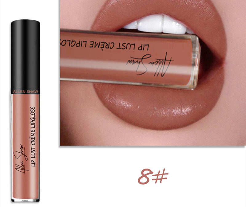 Silky Cream Lip Gloss – Cross-Border Exclusive 8 Color Infinite Avenue