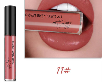 Silky Cream Lip Gloss – Cross-Border Exclusive 11 Color Infinite Avenue