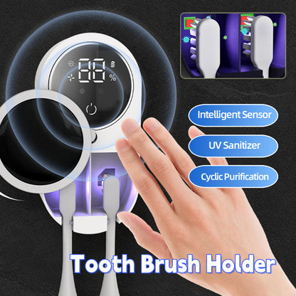 Portable UV Toothbrush Sanitizer & Holder – Travel Accessory Infinite Avenue