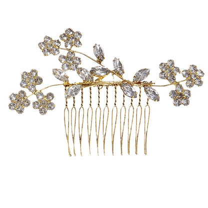 Fashion Flower Hair Comb Female Elegant Simple Infinite Avenue