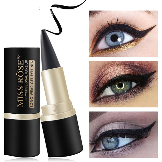 Waterproof Black Eyeliner Pen – Liquid Gel Makeup Tool Black Infinite Avenue