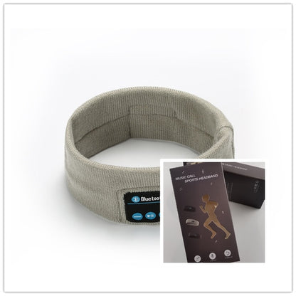 Wireless Bluetooth-compatible Headband Outdoor Fitness Yoga Headband Grey1 with box Infinite Avenue