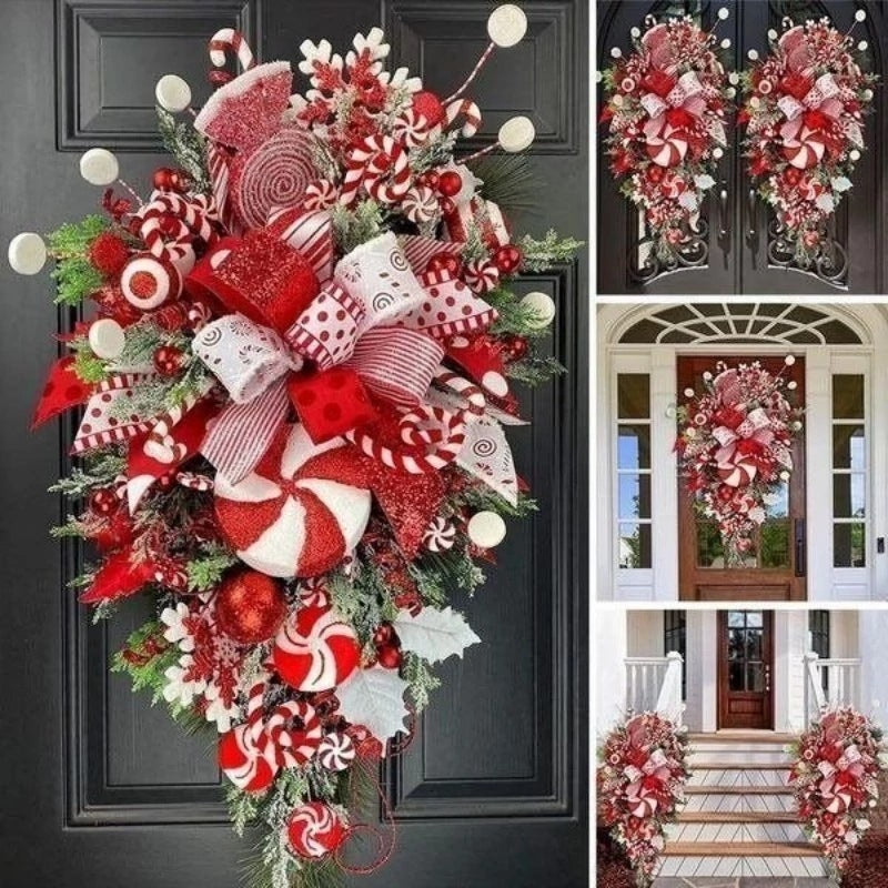 Christmas Upside Down Tree – Door & Wall Decoration Infinite Avenue