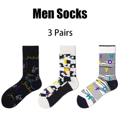 3 Pairs Men's Athletic Socks – Cushioned, Breathable & Anti-Odor Infinite Avenue