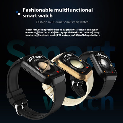 G43 Blood Oxygen Body Temperature Heart Rate Sleep NFC Multi-function Smart Watch Infinite Avenue