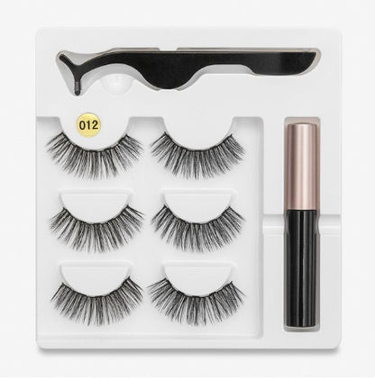 Fashion Magnetic False Eyelashes 5PC 012 style Infinite Avenue