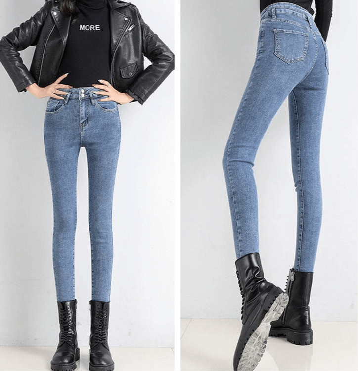 Tight Jeans Long Skinny Pants Tide - Infinite Avenue