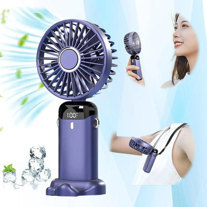 Portable USB Rechargeable Foldable Electric Fan - Infinite Avenue