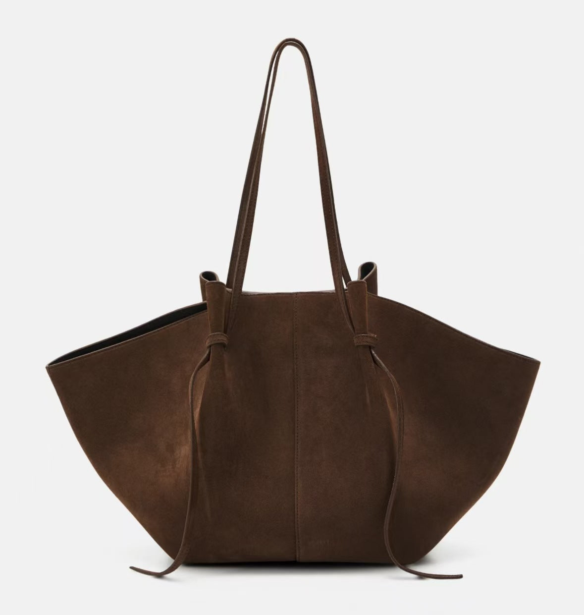 Women's Suede Shoulder Tote Bag – Large Capacity, Portable Brown 21x15x37CM Infinite Avenue