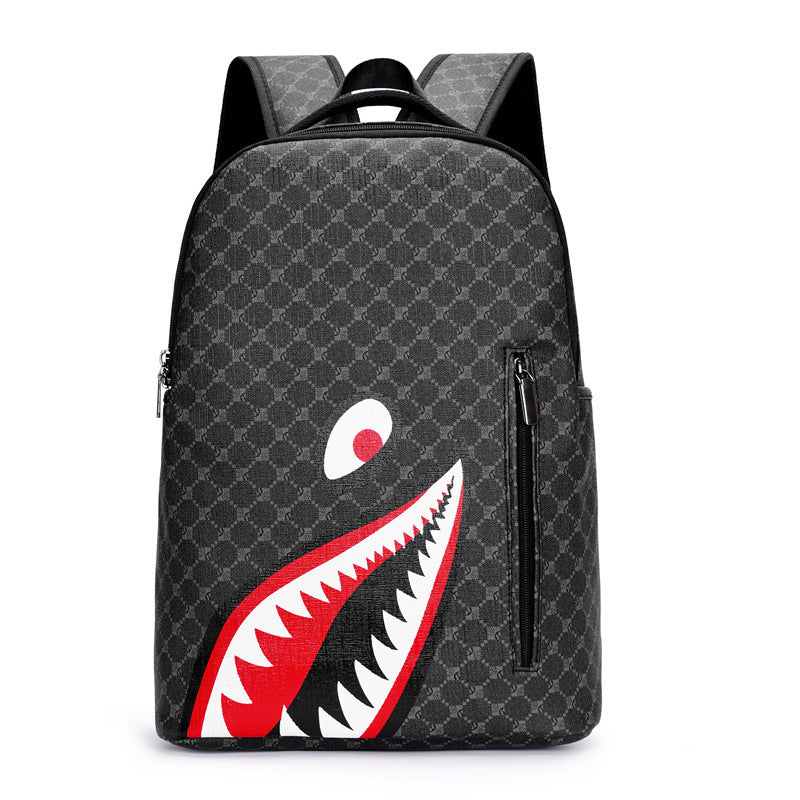 Shark Backpack Business Large Capacity Men Style 2 Infinite Avenue