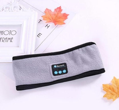 Wireless Bluetooth-compatible Headband Outdoor Fitness Yoga Headband Gray Infinite Avenue