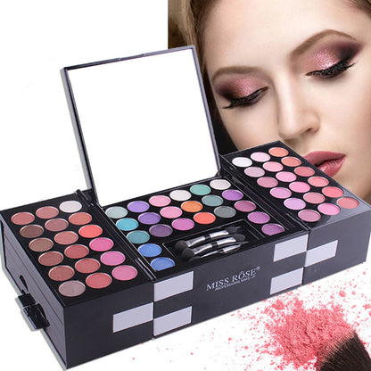 MISS ROSE 144-Color Makeup Kit – Eyeshadow, Blush & Eyebrow Set MISS ROSE 144 Infinite Avenue