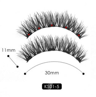 Magnetic Eyeliner & Eyelash Set with Tweezer – Long Lasting KS01 5 Infinite Avenue