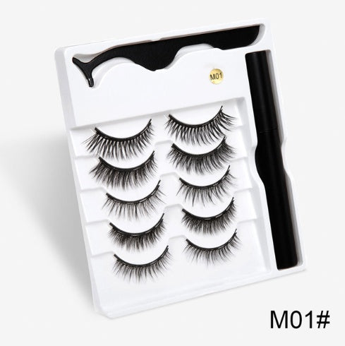 Fashion Magnetic False Eyelashes 5pc M01 Infinite Avenue