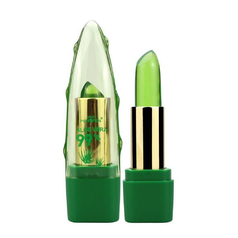 Aloe Vera Color-Changing Lipstick Gloss – Moisturizing Lip Care 1PC Infinite Avenue