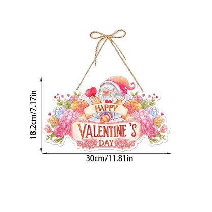 Valentine's Day Decorative Gift Garland Paper Door Hangers Style 1 Infinite Avenue