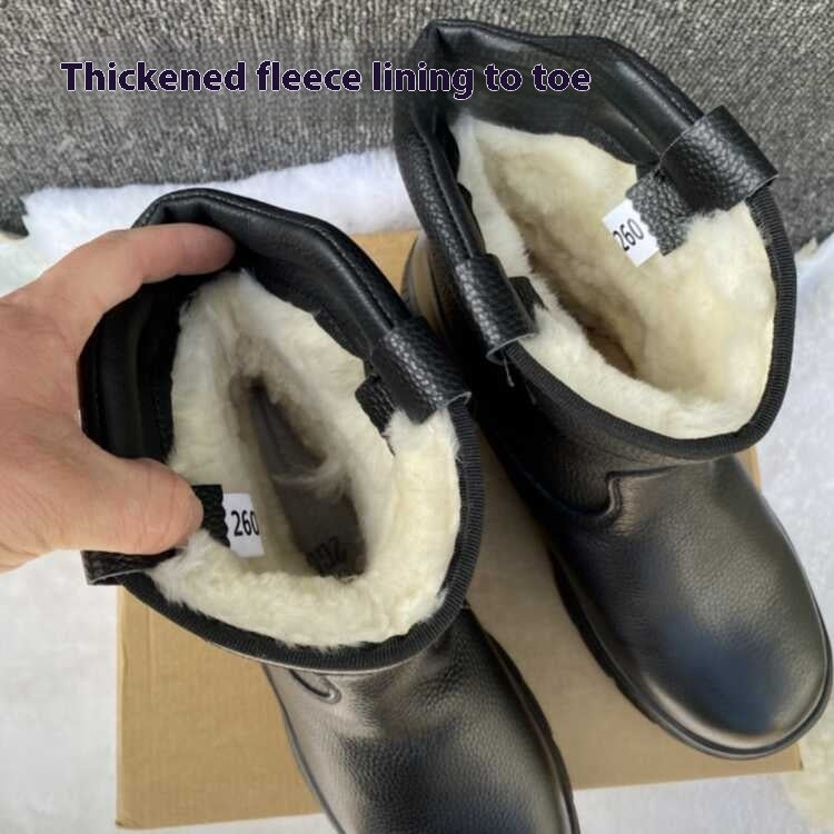 Minus 40 Degrees Cold-proof Cotton-padded Shoes Waterproof Non-slip Thick Boots Infinite Avenue