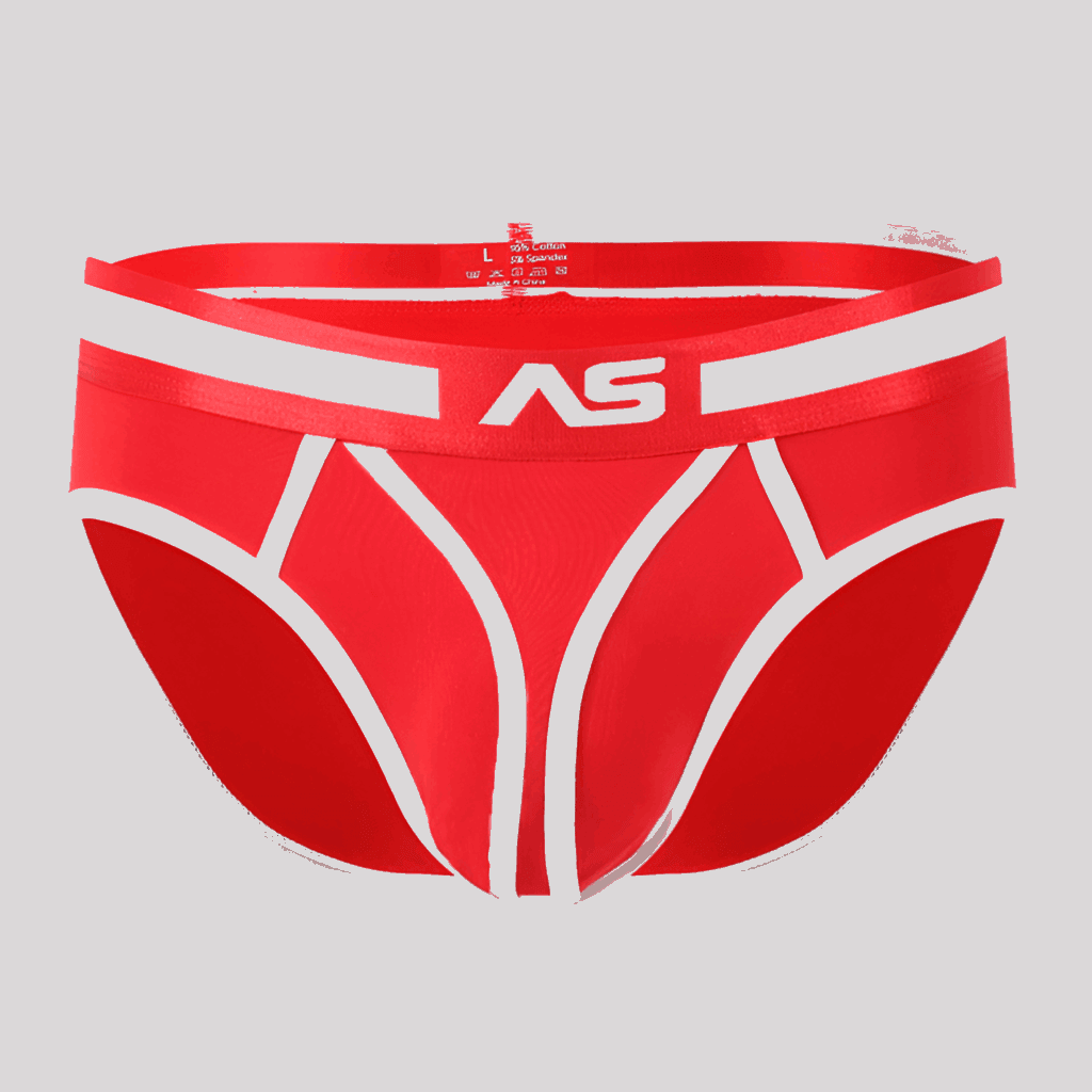 Men's Underwear Color Matching Low Waist Briefs - Infinite Avenue