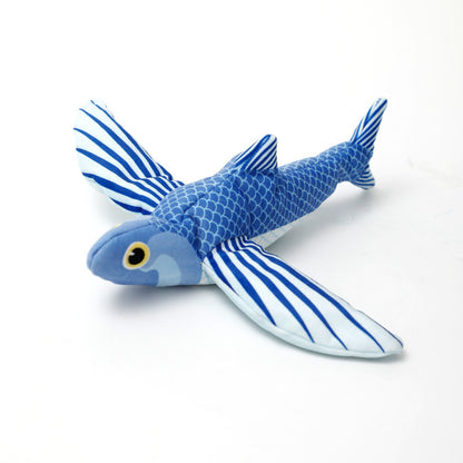 Pet Plush Toy Making Sound Electric Fish Jumping Winged Bird Flying fish 12x9x12cm Infinite Avenue