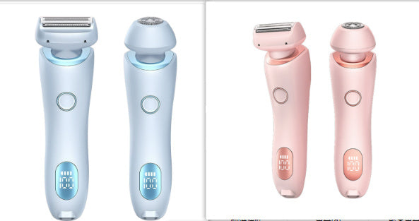 2-in-1 USB Rechargeable Epilator & Trimmer – Women’s Body Shaver Set USB Infinite Avenue