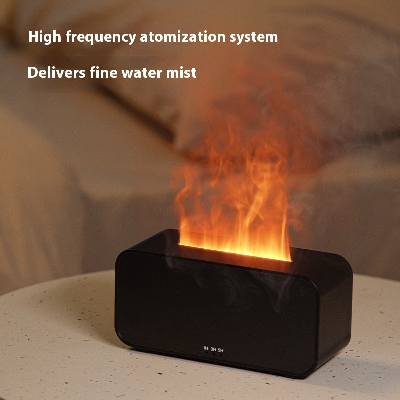 Flame Aroma Diffuser & USB Humidifier – Aromatherapy & Air Spray