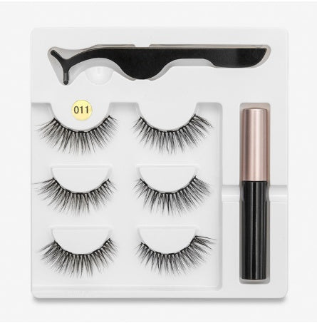 Fashion Magnetic False Eyelashes 5PC 011 style Infinite Avenue