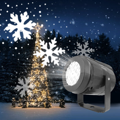 Christmas Snowflake Projector Light – LED Rotating Decor Infinite Avenue