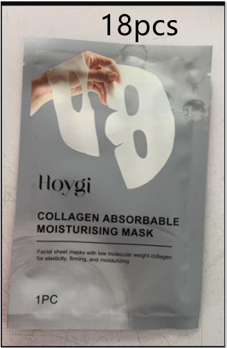 Bio Collagen True Deep Mask, Collagen Mask Overnight, Facial Care Collagen Mask Moisturizing Anti-Aging Mask In bags 18PCS Infinite Avenue