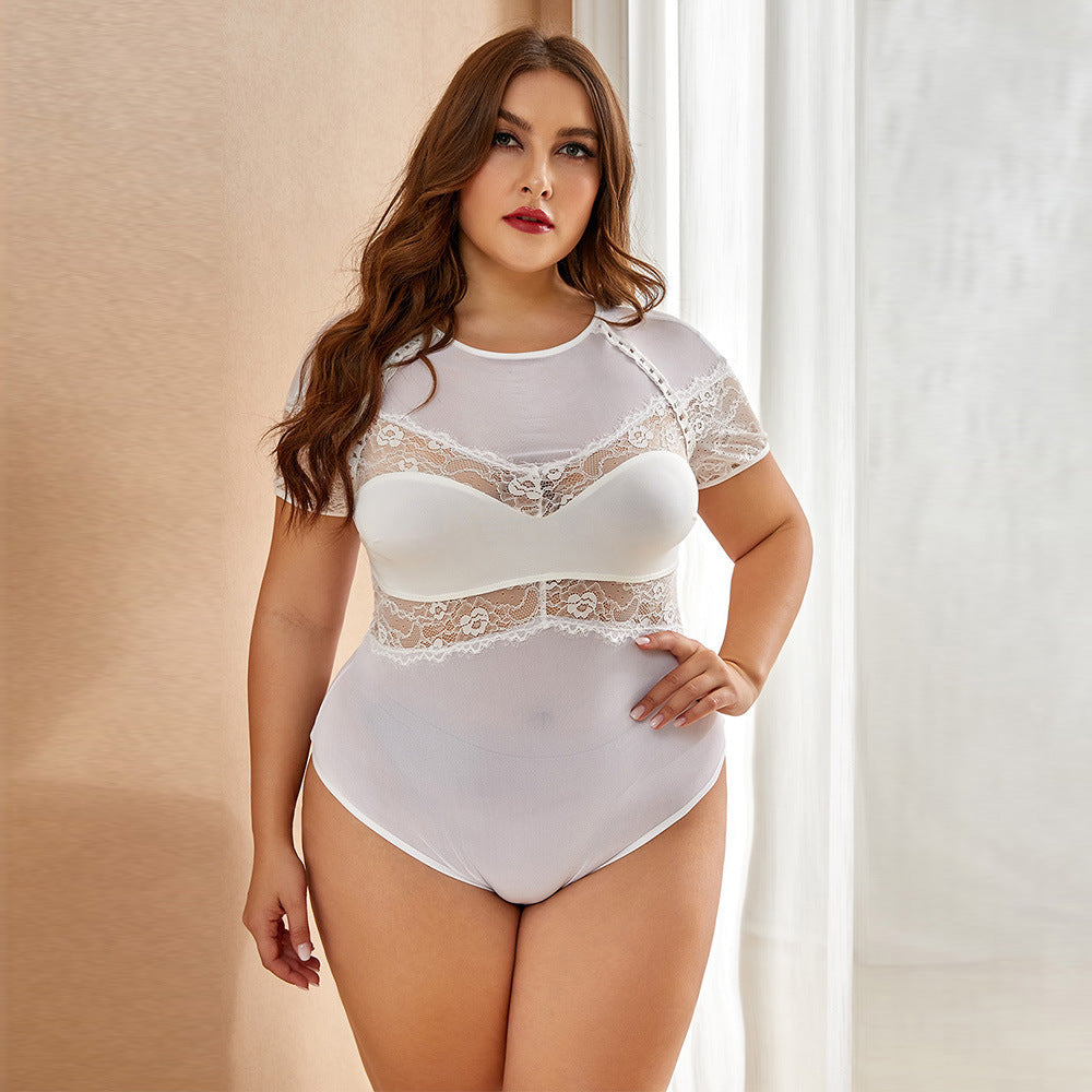 Plus Size Sexy One-piece Underwear for Women