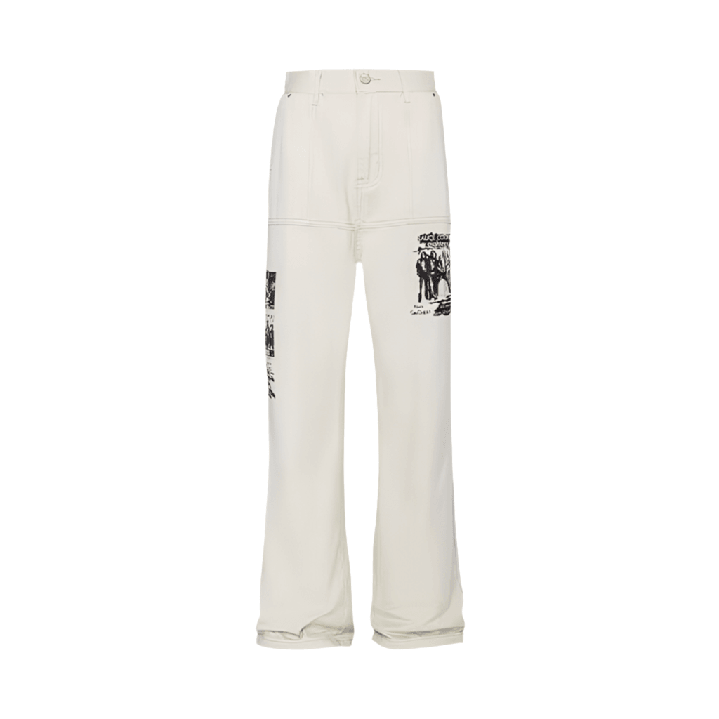 Hip Hop Print Jeans Men's Spring - Infinite Avenue