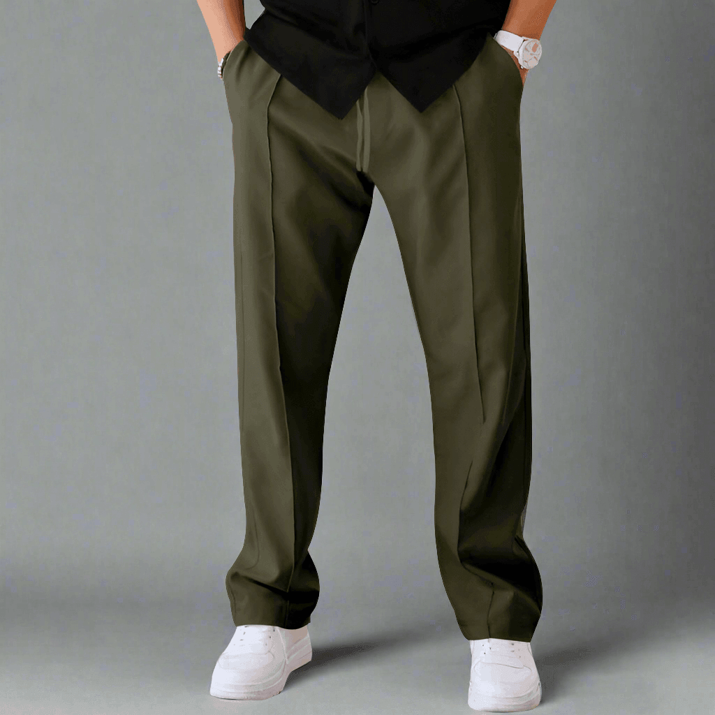 Men's Casual Drawstring Trousers - Infinite Avenue