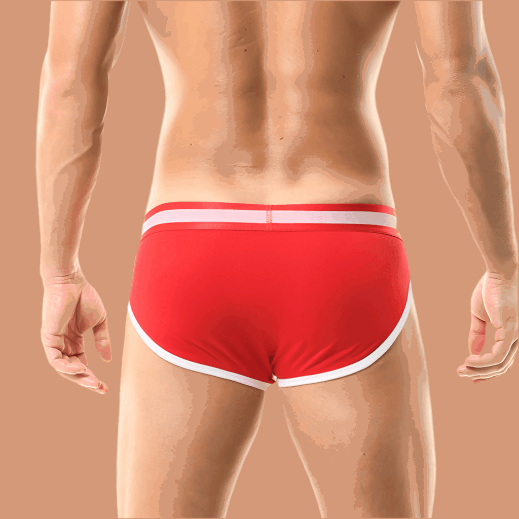 Men's Underwear Color Matching Low Waist Briefs - Infinite Avenue