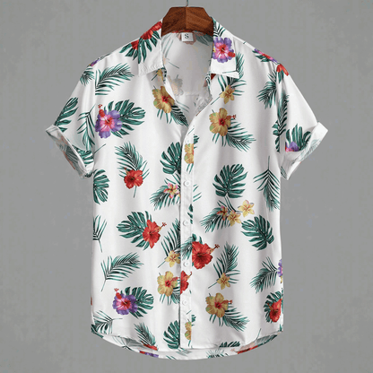 Men’s 3D Print Hawaiian Cardigan - Infinite Avenue